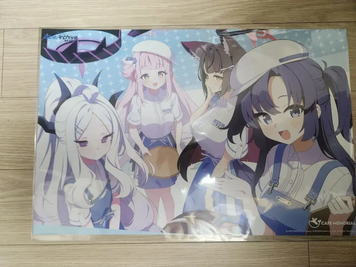 Blue Archive Cafe Memorial Hina Set on Bunjang Global Site.